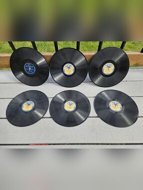 Lot Of 6 Bluebird 78 Rpm Fox Trot Records - The Mad Hatter's, Vincent Lopez. ...